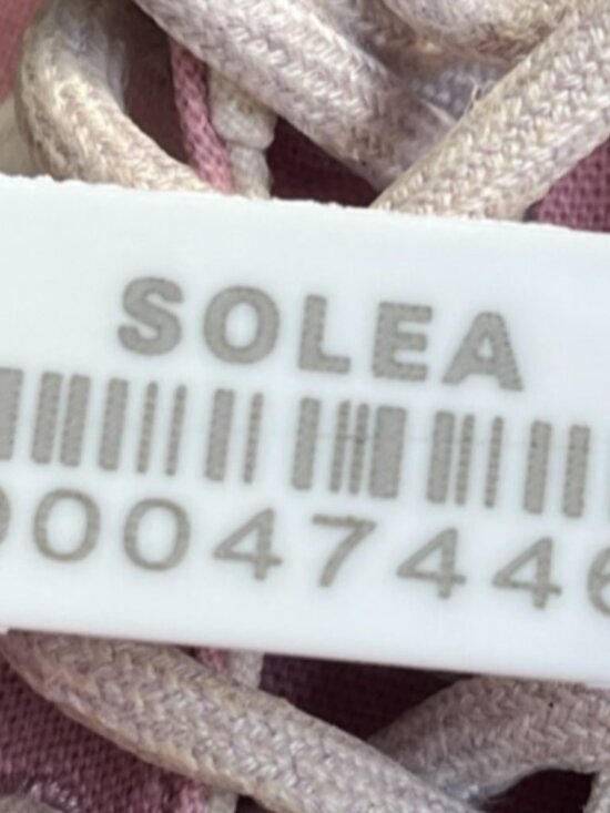 Vans Sk8-Hi Tapered Womens Size 7.5 Pink White Walking Skate Shoes Sneakers - Picture 10 of 10